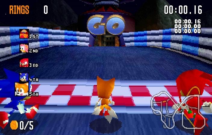 Play Sonic R on your modern PC